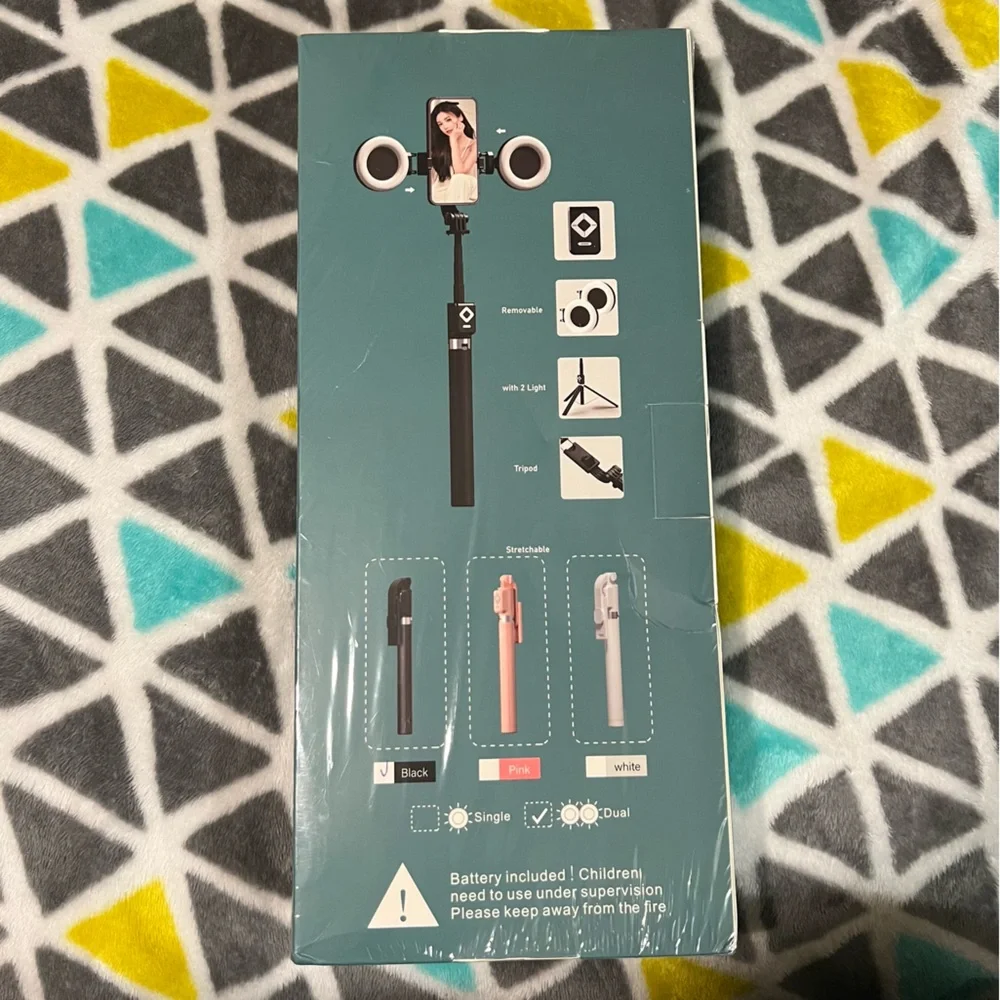 ❗️BOGO❗️ Black Selfie Stick Tripod